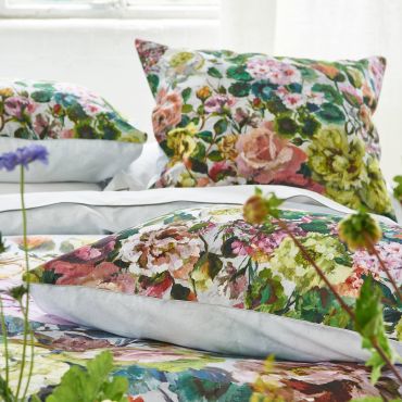 Cotton satin bed set Grandiflora