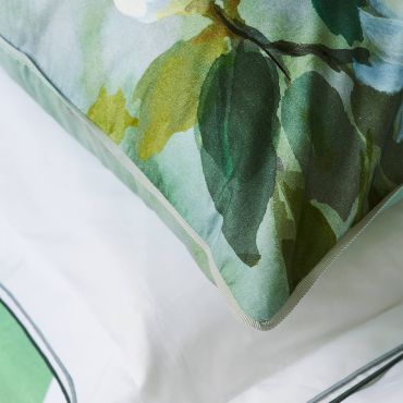 Cotton percale bed set Maple Tree