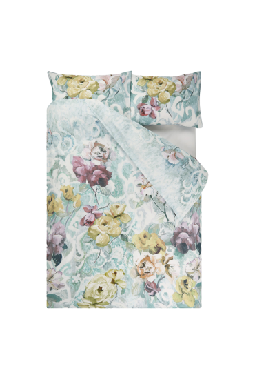 Cotton percale bed set Tapestry flower